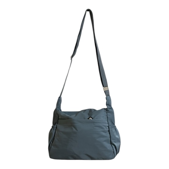 Huaeryyouyue sling bag tote light blue/grey - Picture 3 of 10